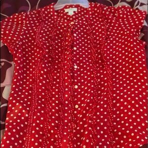 Polka Dot Blouse